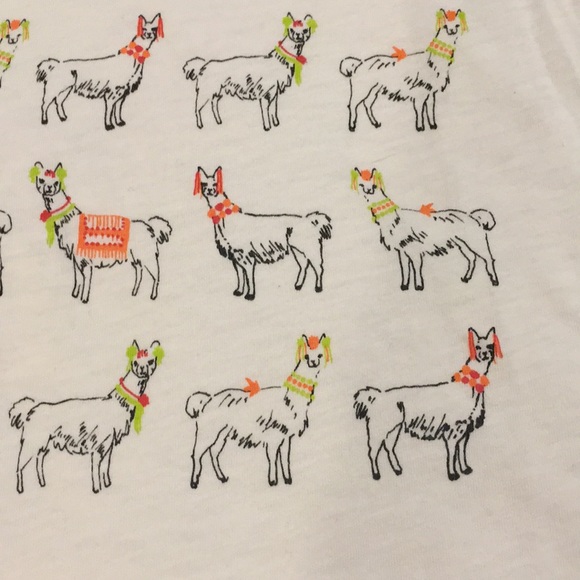 🌵J crew llama t shirt - Picture 3 of 6